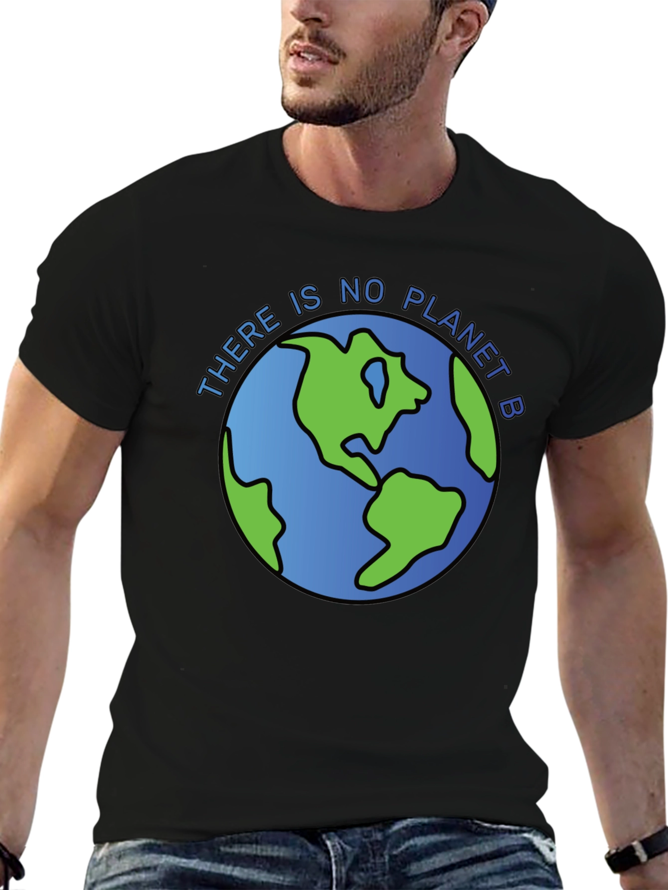 There Is No Planet B Earth Graphic T-Shirt