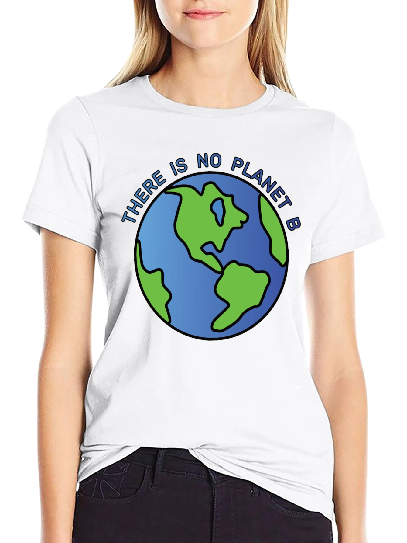 There Is No Planet B Earth Graphic T-Shirt