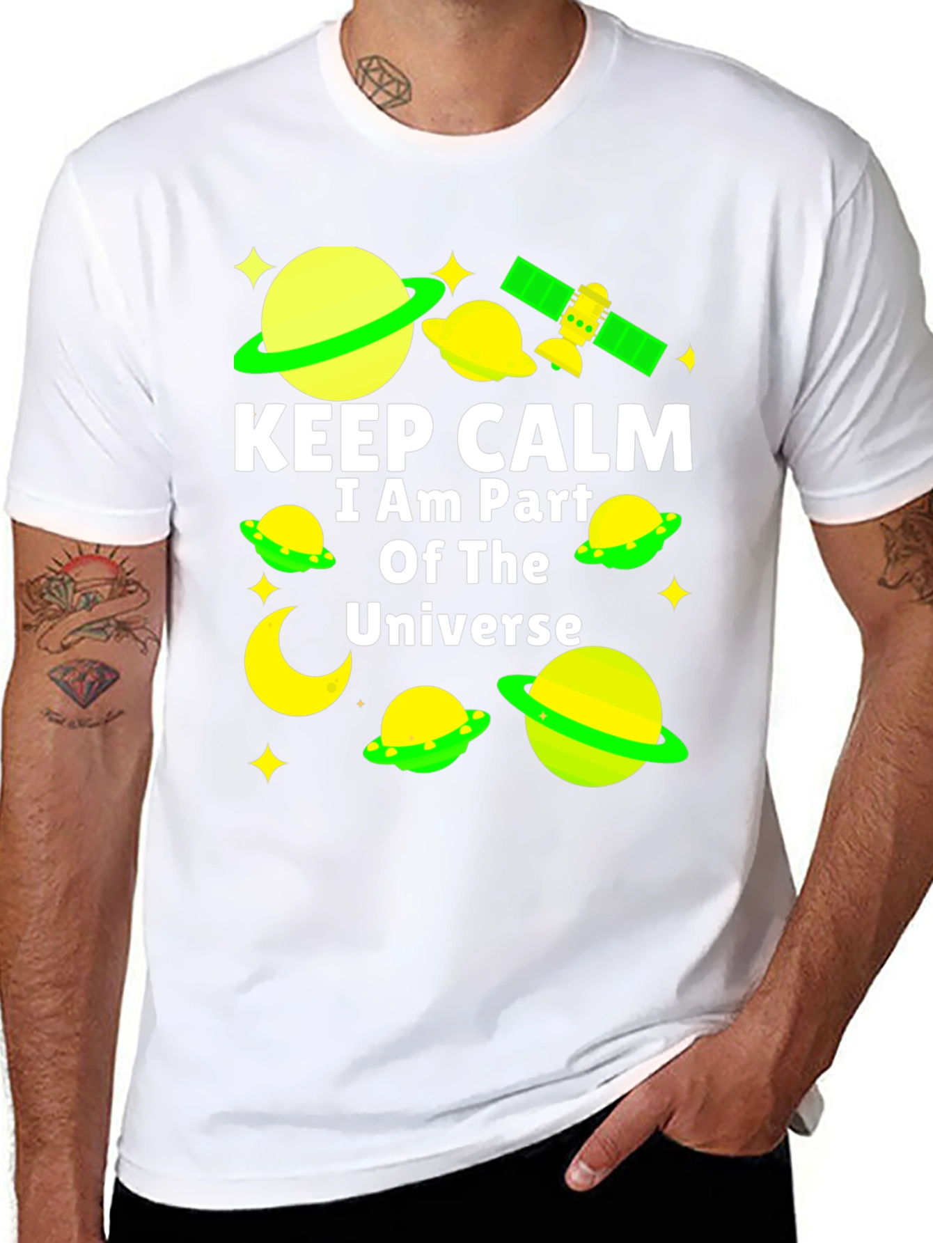 Keep Calm Universe Graphic Tee