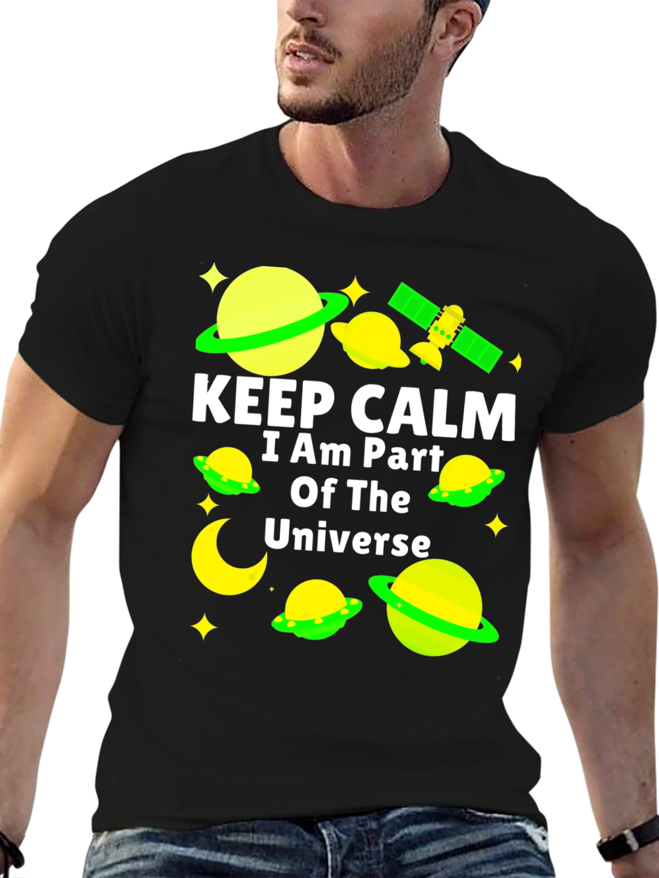 Keep Calm Universe Graphic Tee