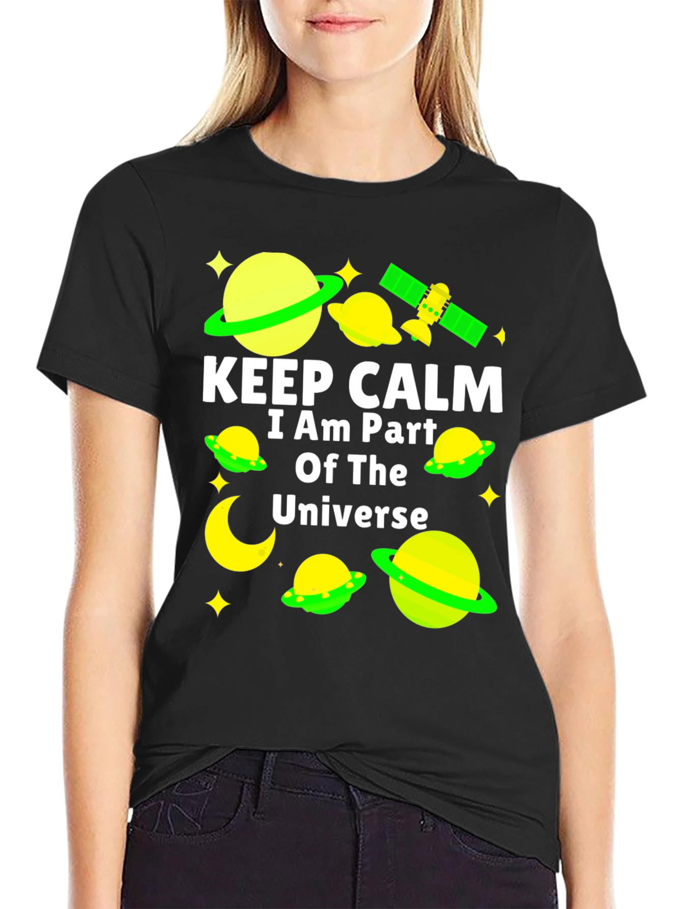 Keep Calm Universe Graphic Tee
