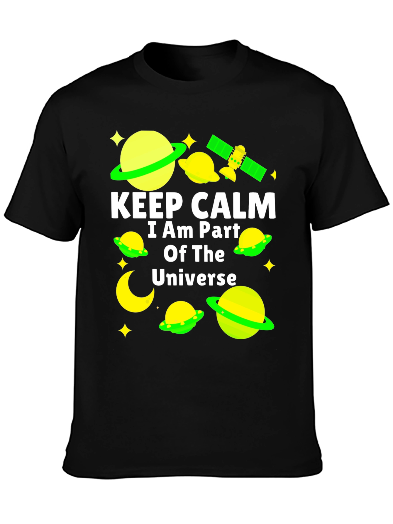 Keep Calm Universe Graphic Tee
