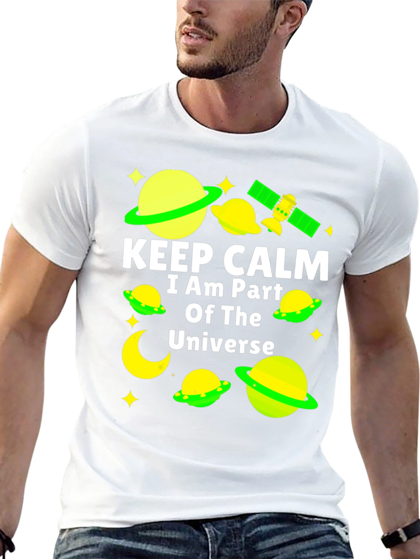 Keep Calm Universe Graphic Tee