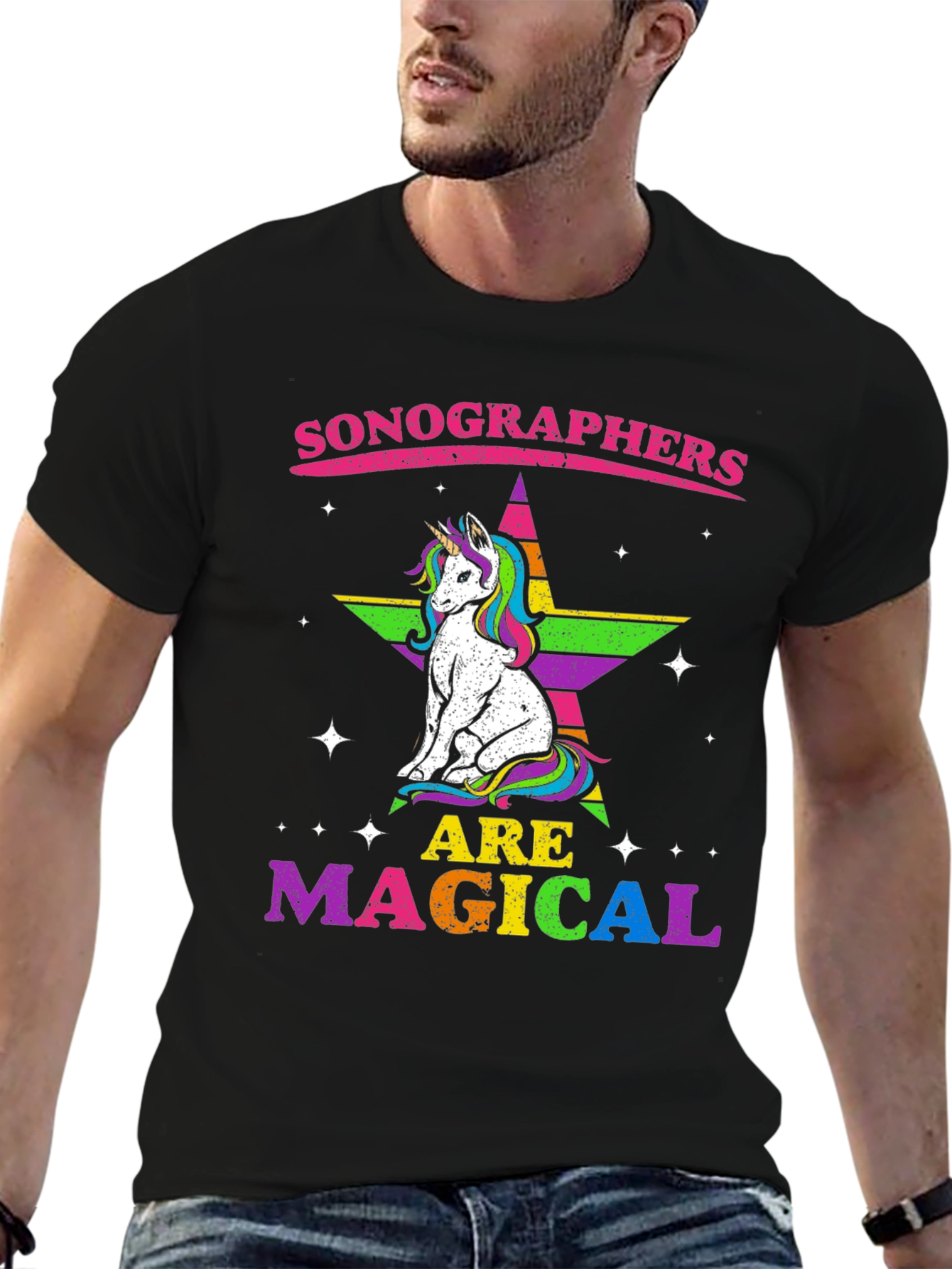 Sonographers are Magical Unicorn T-Shirt