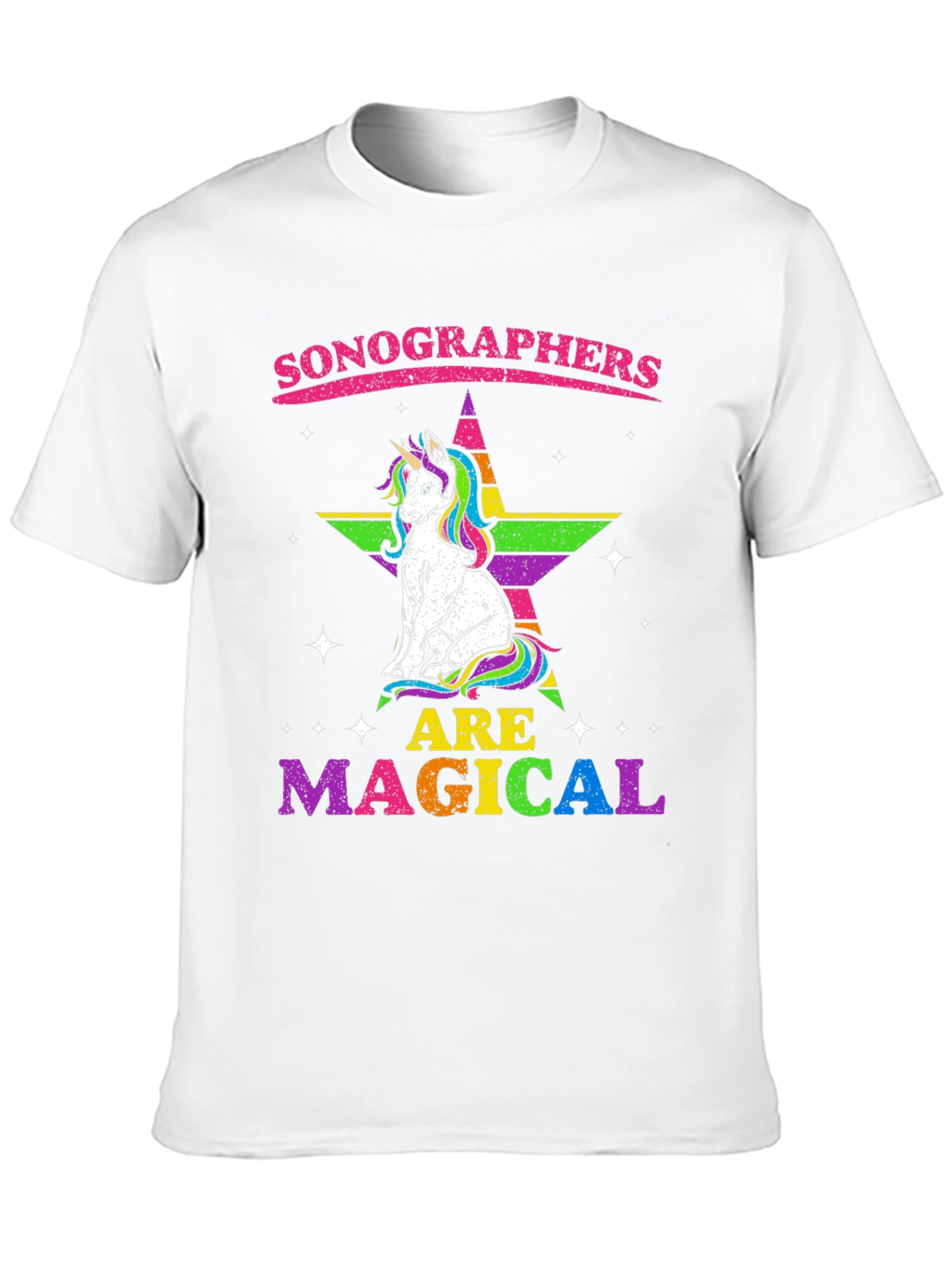 Sonographers are Magical Unicorn T-Shirt