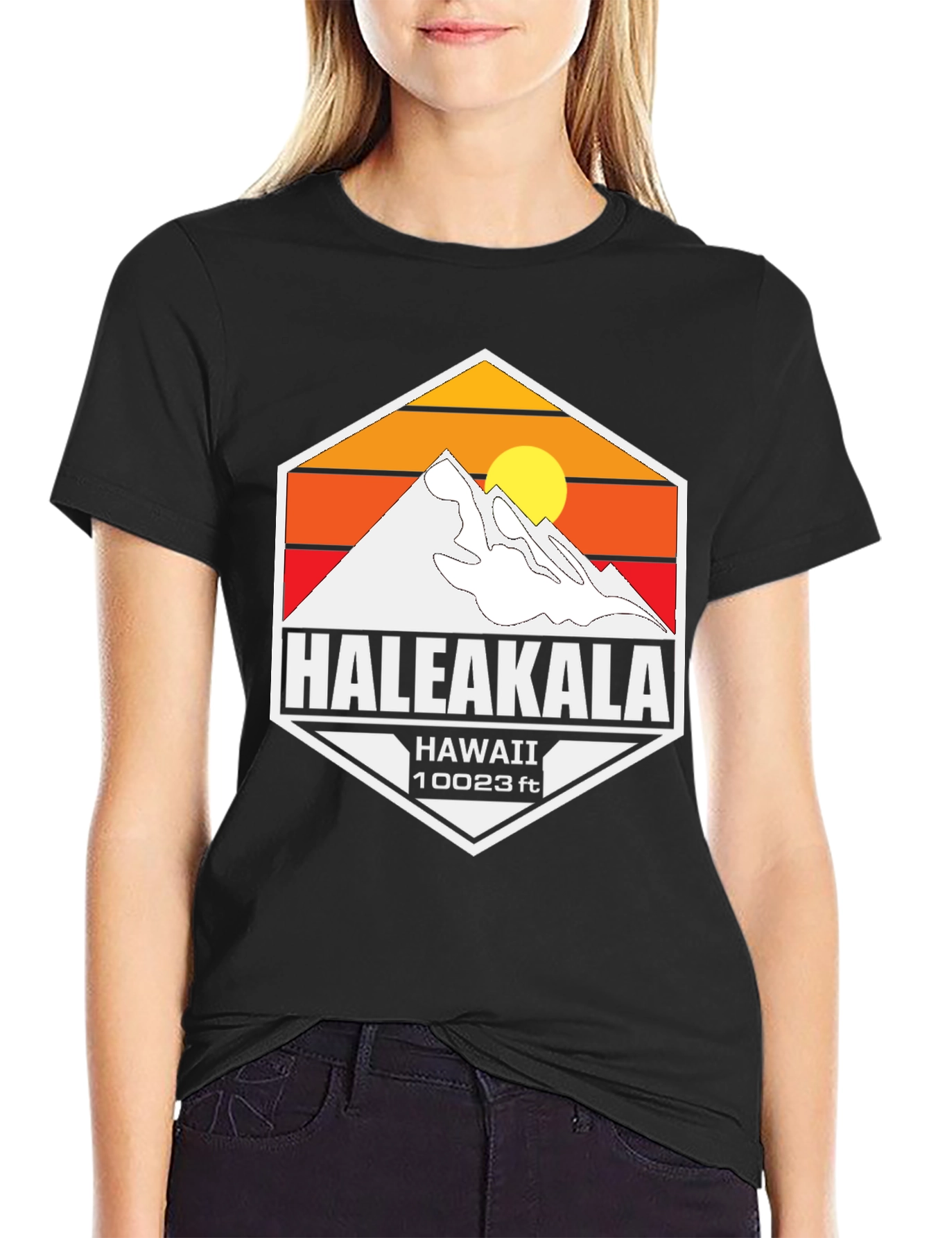 Haleakala Hawaii Mountain T-Shirt