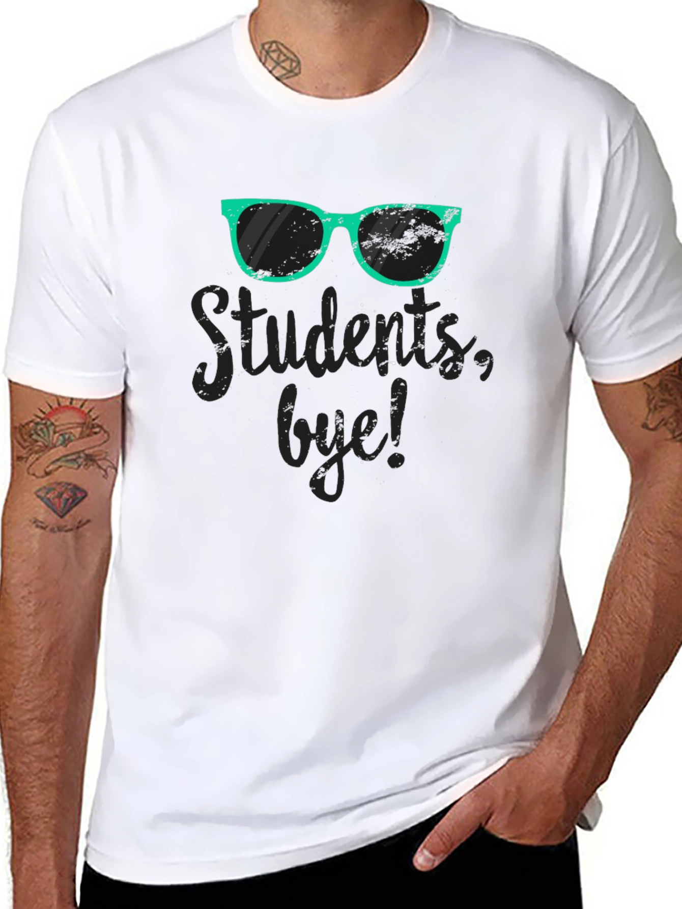 Students bye! Funny Teacher T-Shirt