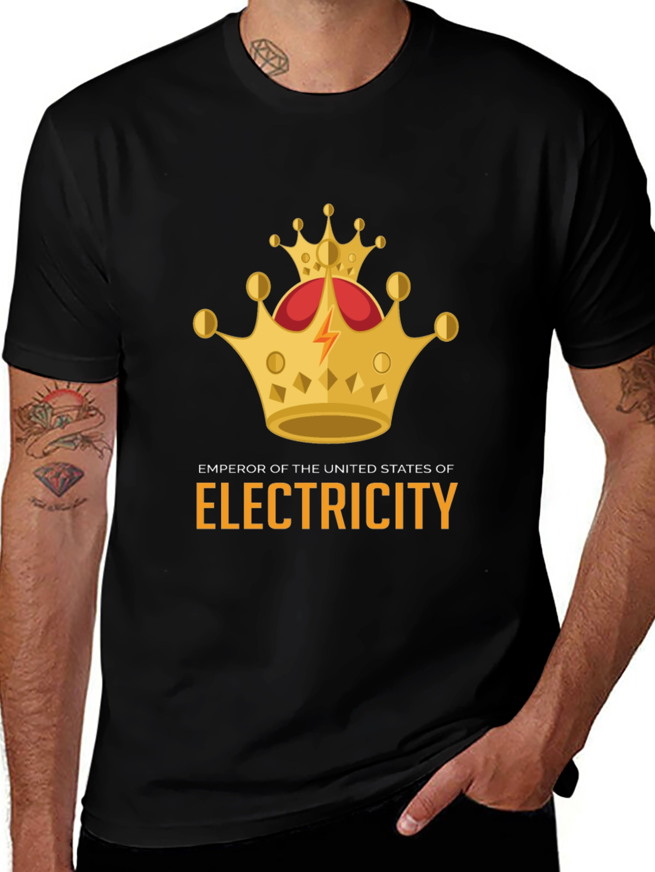 Emperor of Electricity Graphic T-Shirt