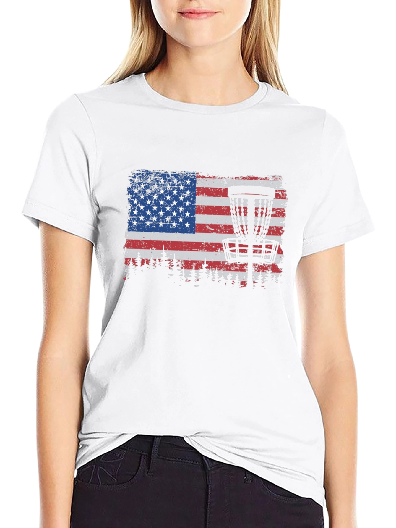 Patriotic Disc Golf T-Shirt