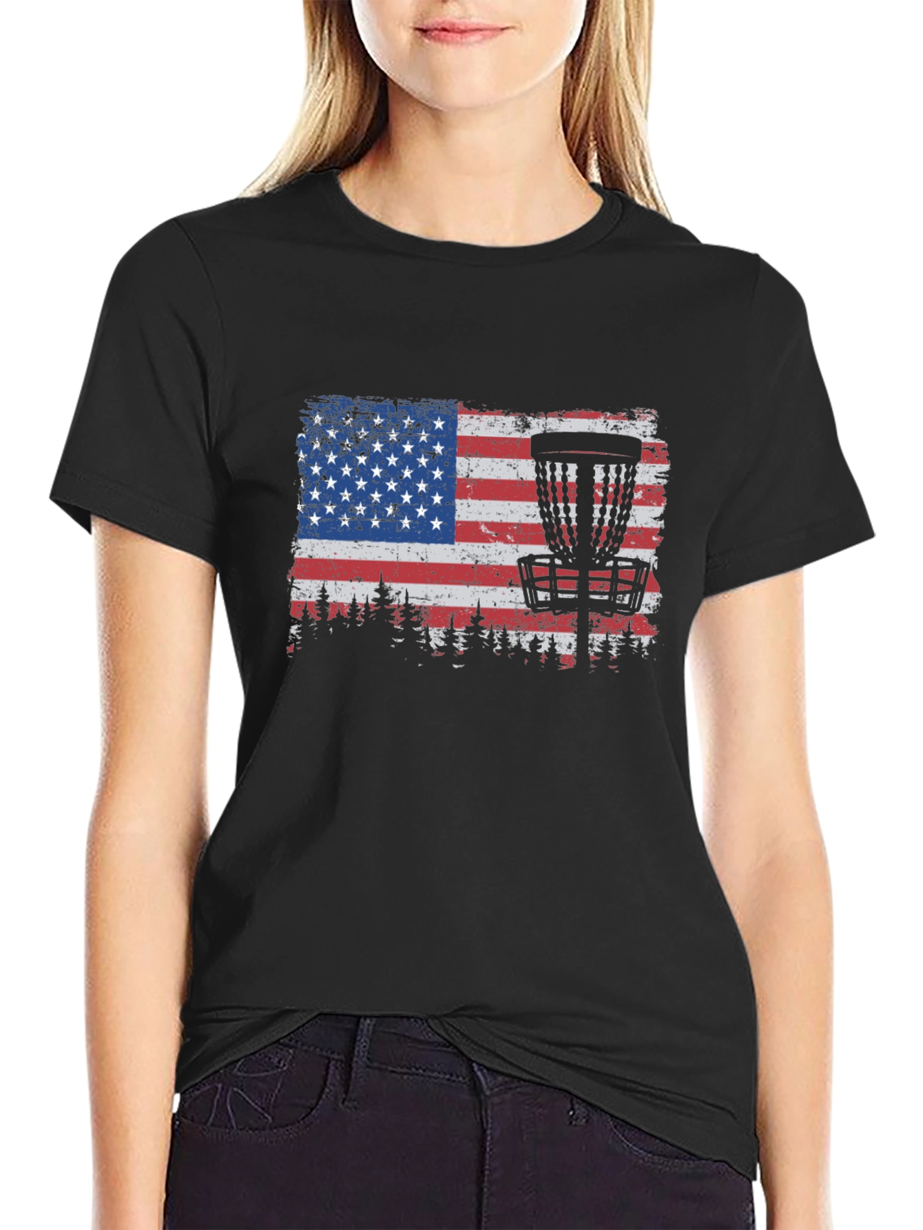 Patriotic Disc Golf T-Shirt