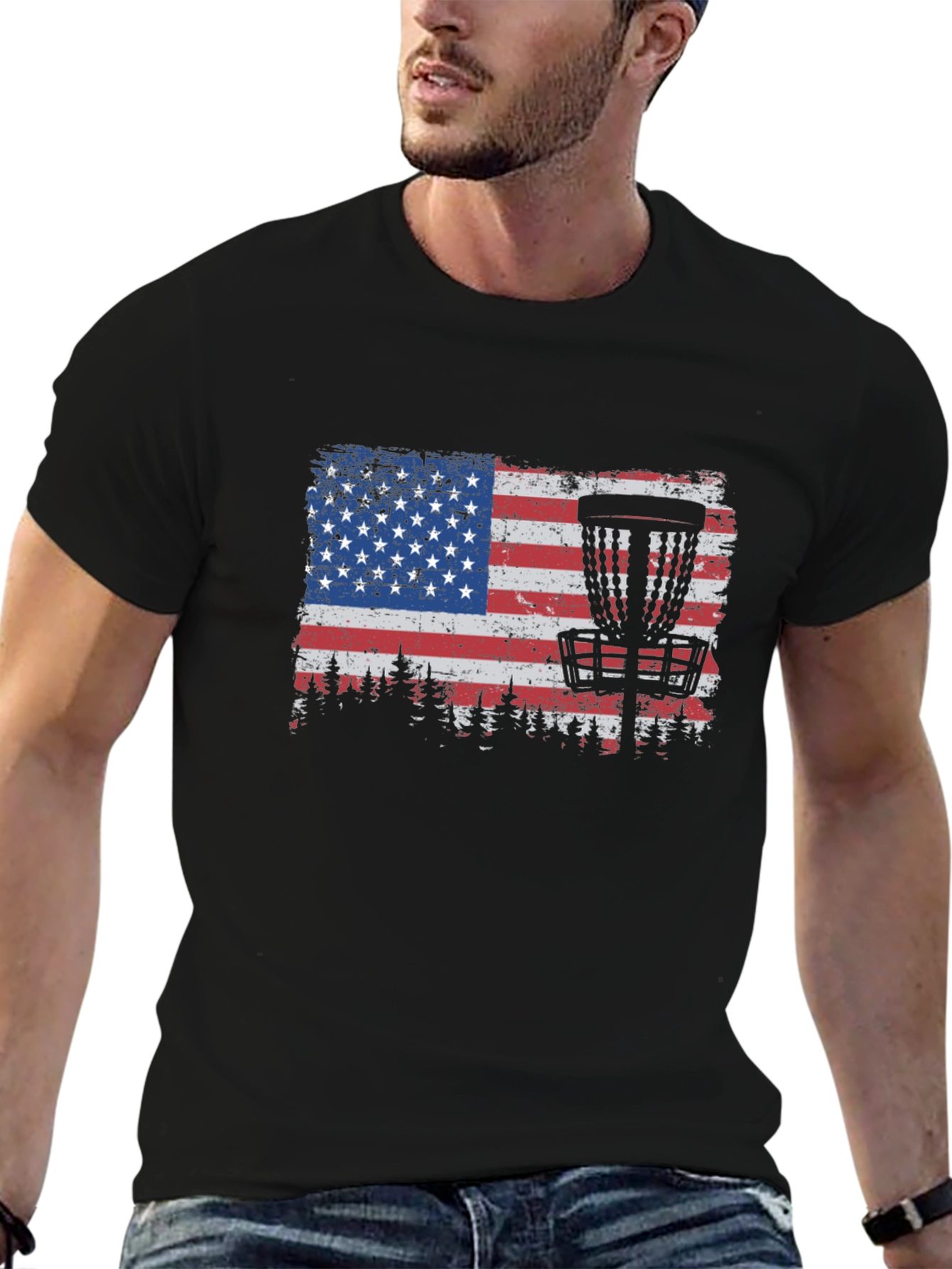 Patriotic Disc Golf T-Shirt