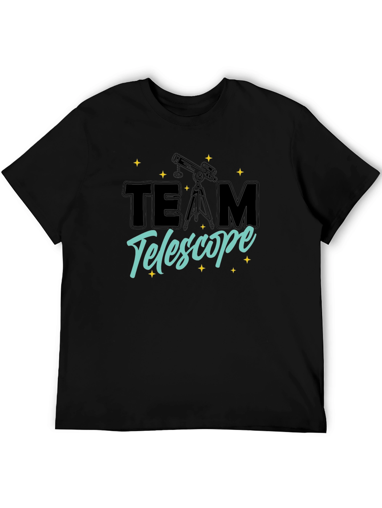 Team Telescope Graphic T-Shirt - Astronomy Lovers Tee