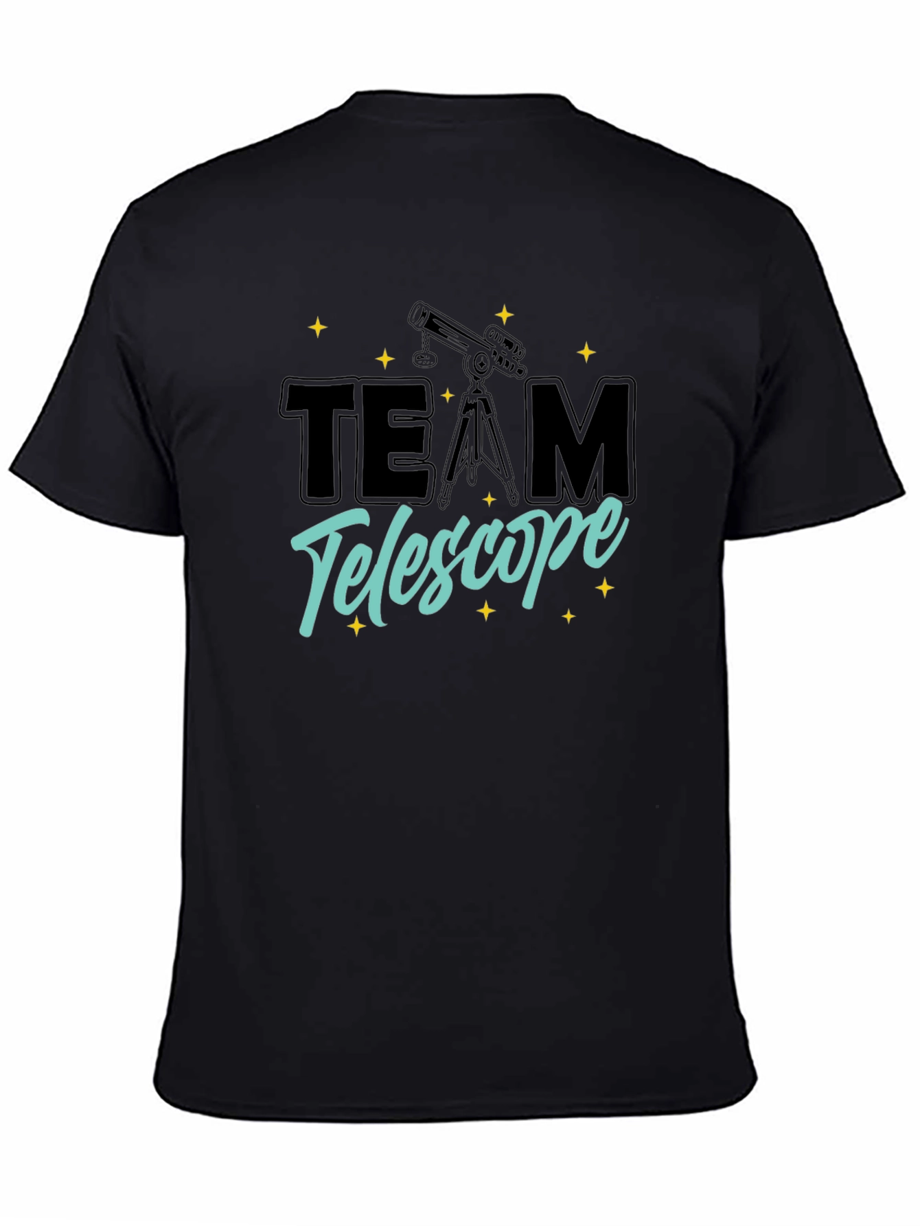 Team Telescope Graphic T-Shirt - Astronomy Lovers Tee