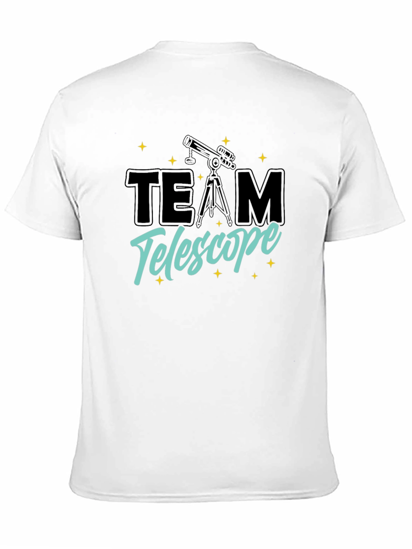 Team Telescope Graphic T-Shirt - Astronomy Lovers Tee