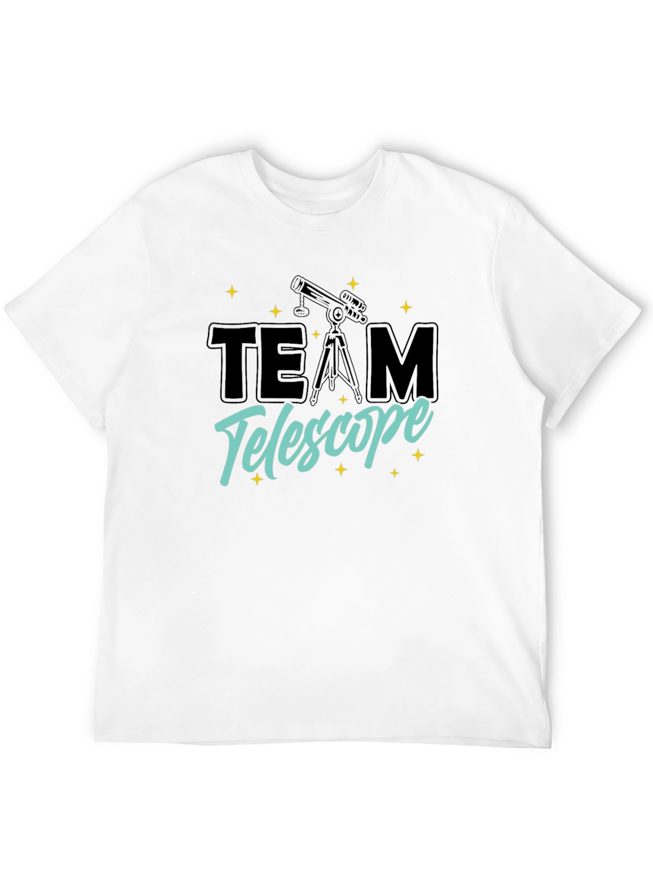 Team Telescope Graphic T-Shirt - Astronomy Lovers Tee