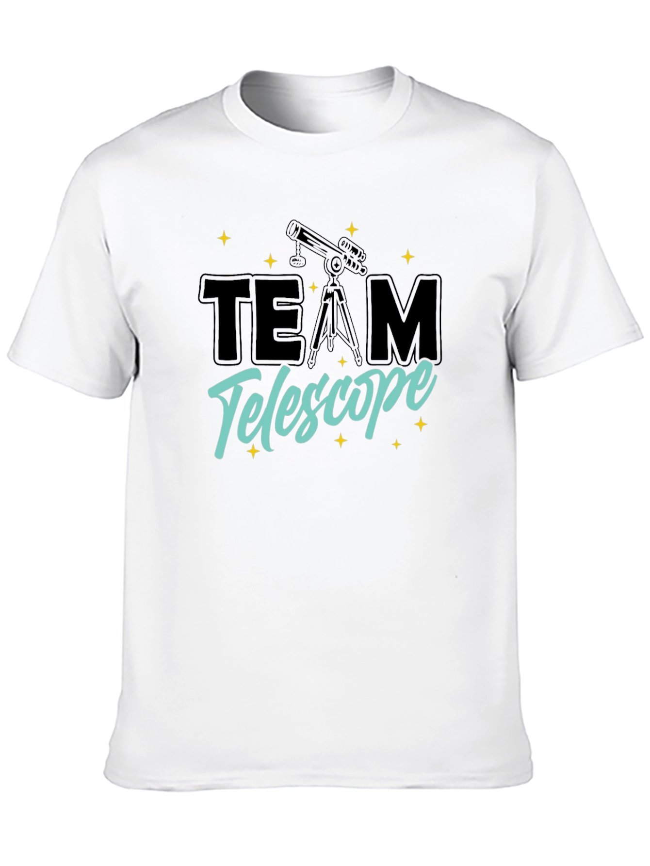 Team Telescope Graphic T-Shirt - Astronomy Lovers Tee