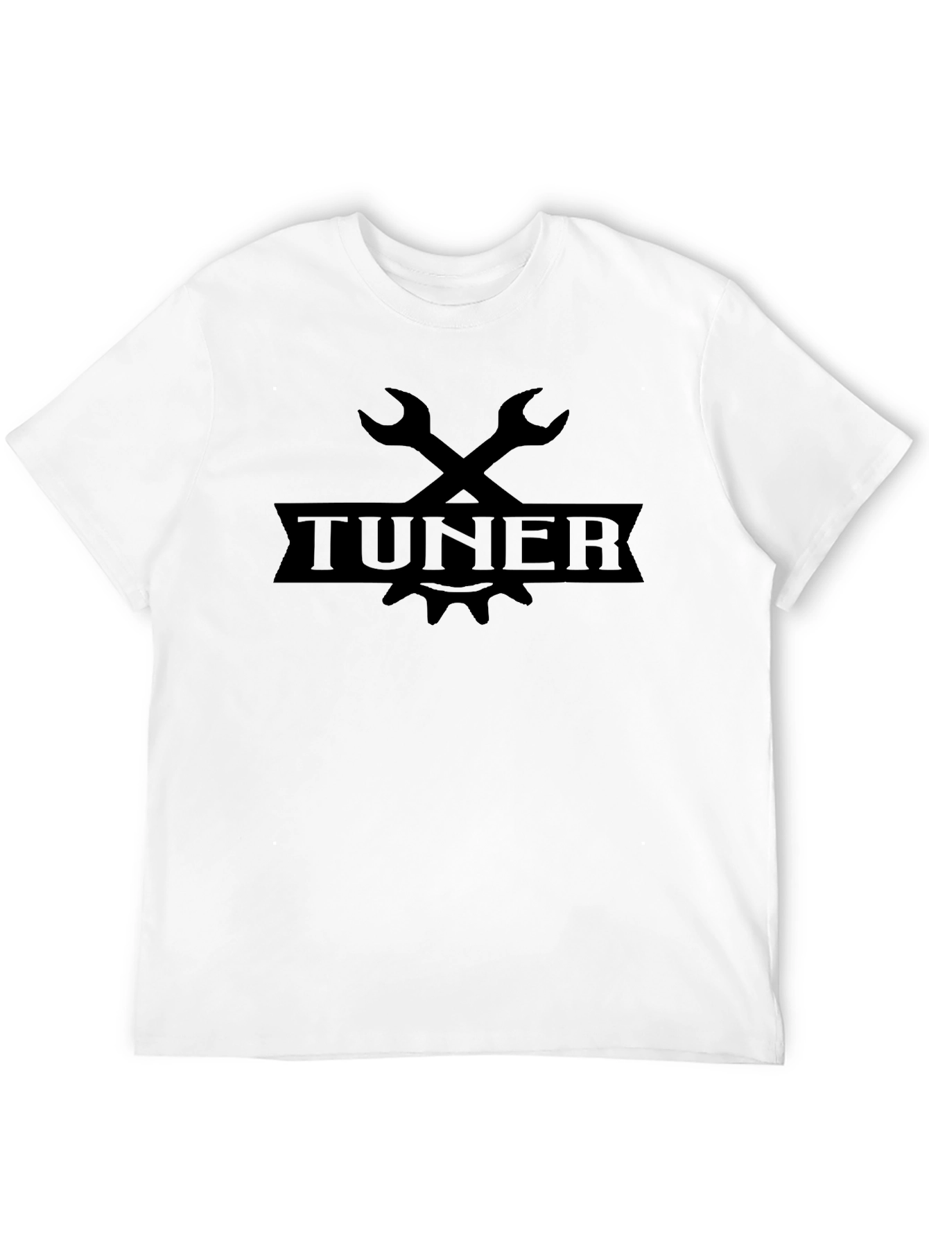 Tuner Wrench Graphic Black T-Shirt