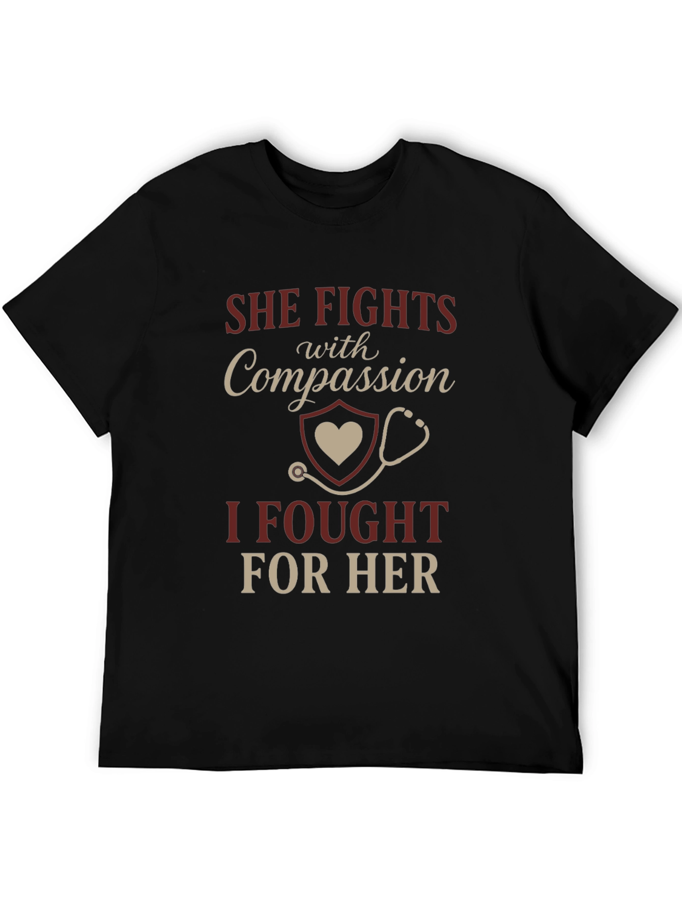 Compassionate Fighter T-Shirt - Support Our Heroes
