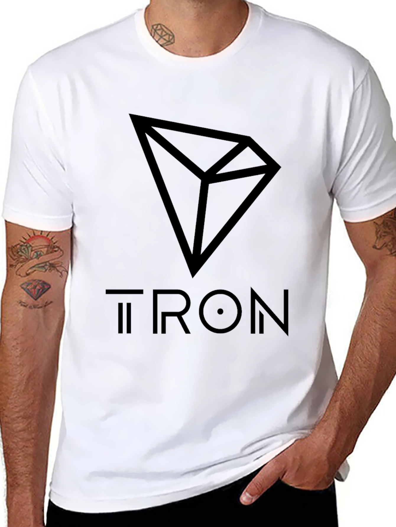 Tron Crypto Black T-Shirt