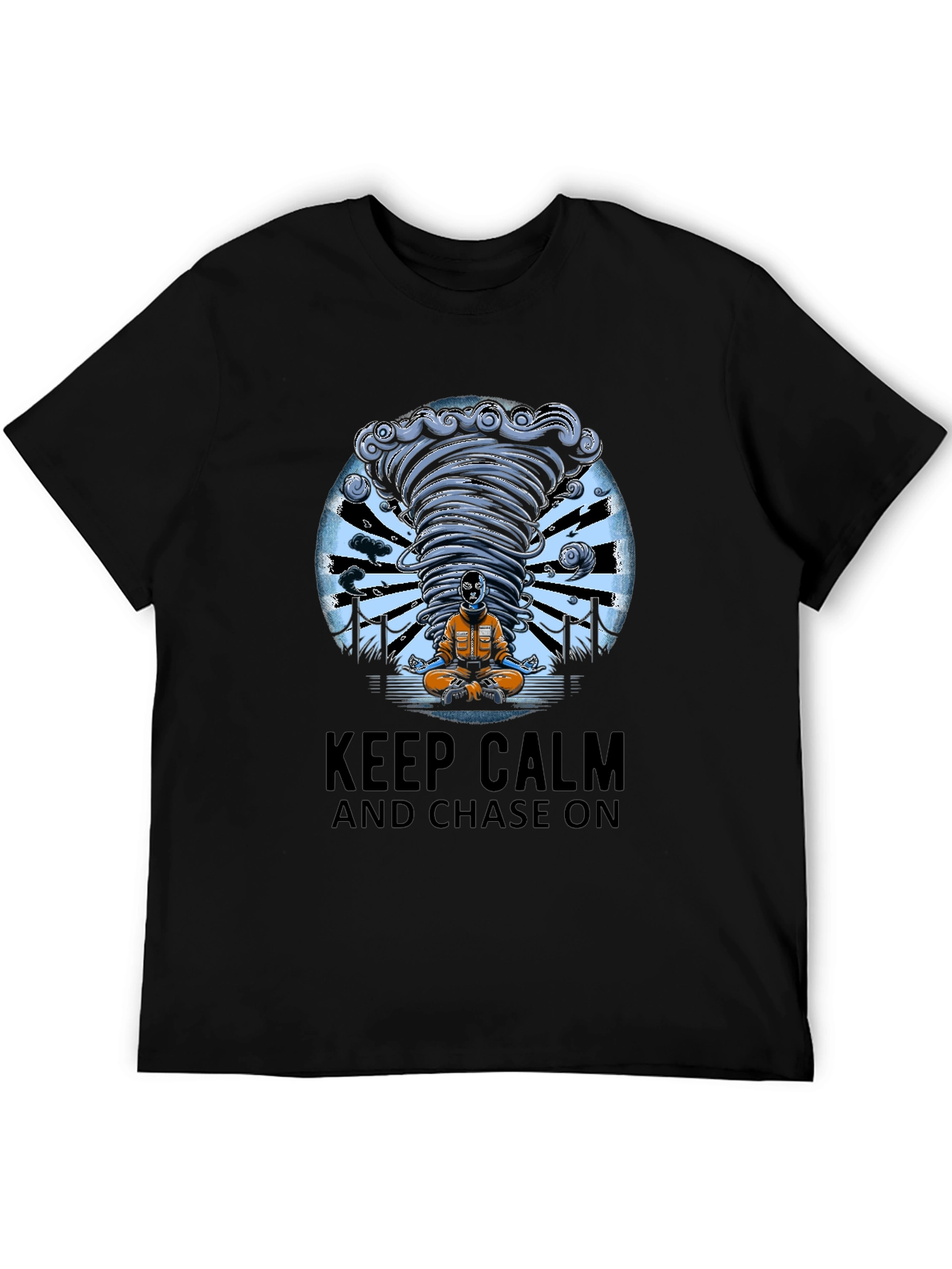 Keep Calm Tornado Chaser Graphic Tee