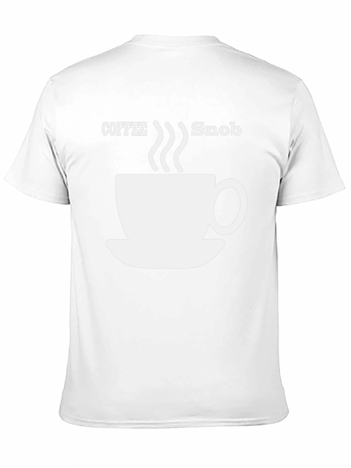Coffee Snob Graphic Tee - Black