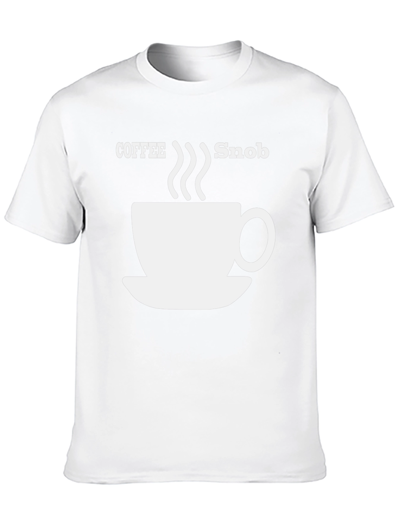 Coffee Snob Graphic Tee - Black