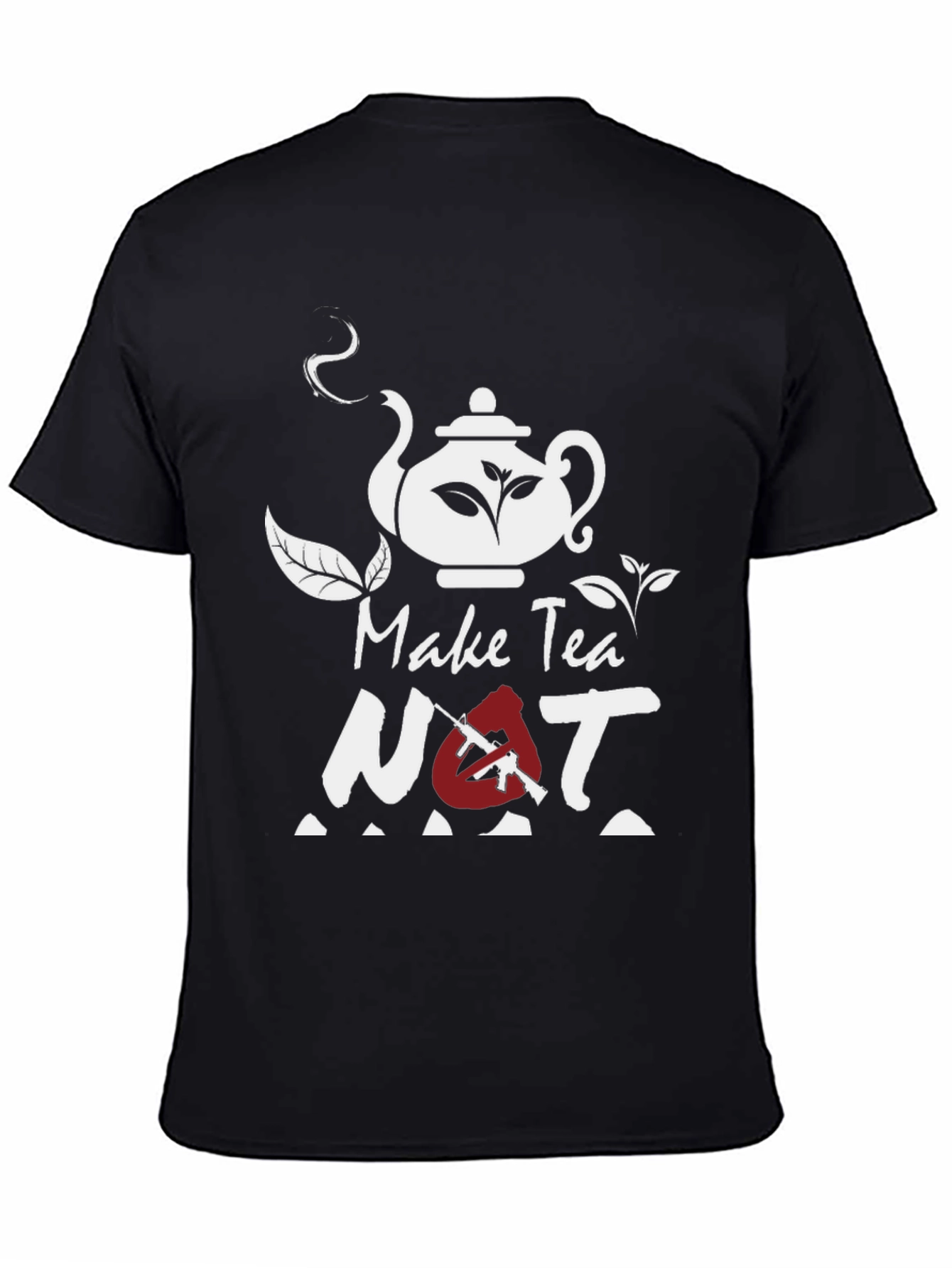 Make Tea Not War Graphic Tee