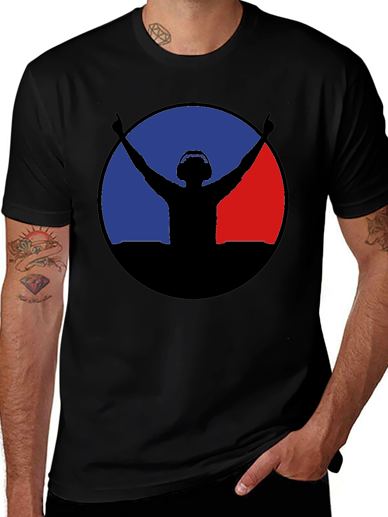 DJ Silhouette T-Shirt - Music Lover Tee