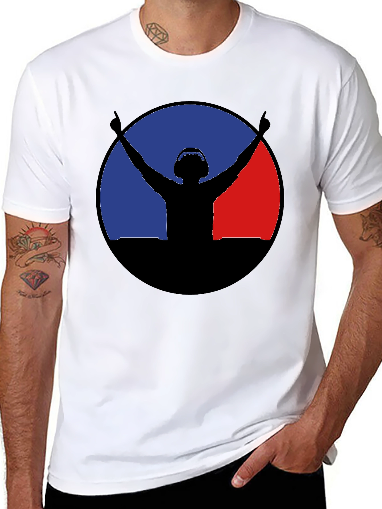 DJ Silhouette T-Shirt - Music Lover Tee