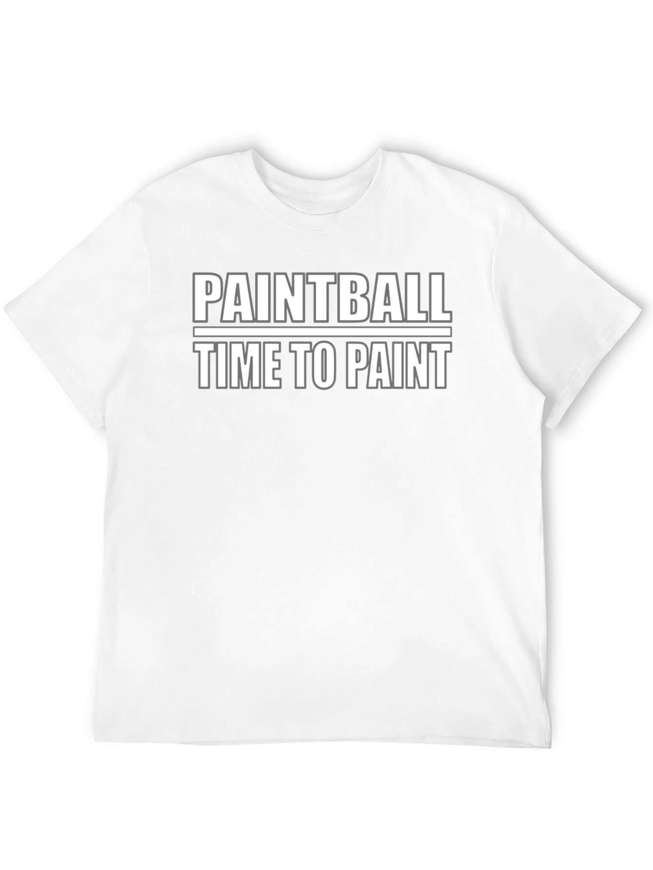 Paintball Time To Paint Graphic T-Shirt
