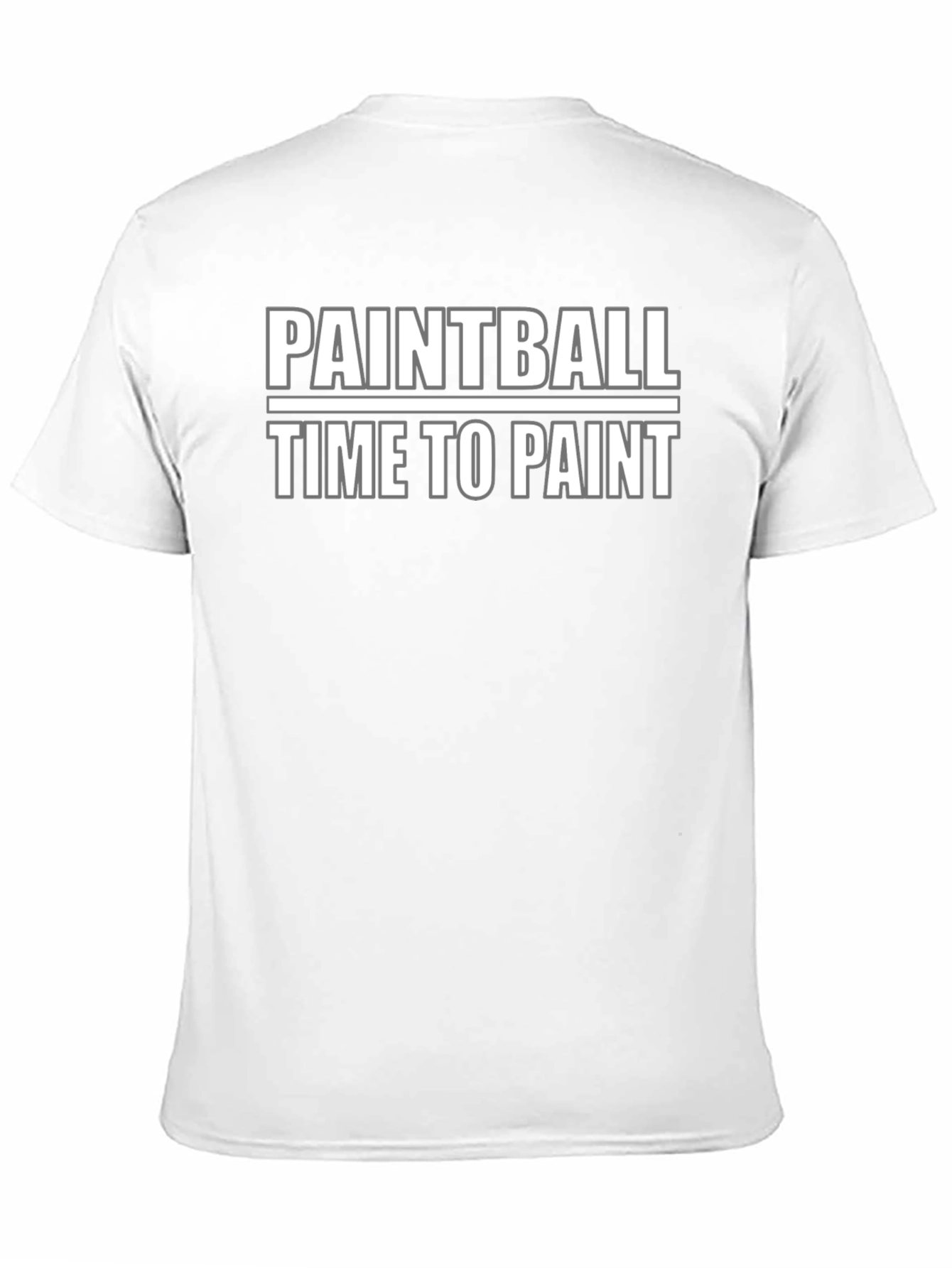 Paintball Time To Paint Graphic T-Shirt