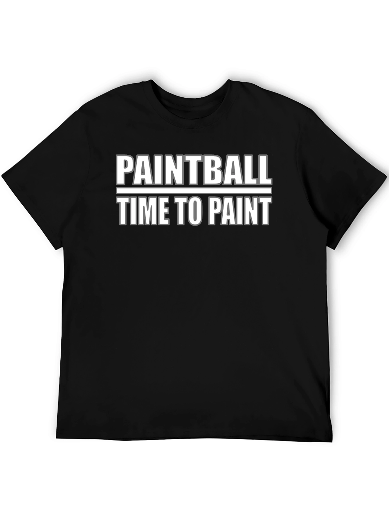 Paintball Time To Paint Graphic T-Shirt