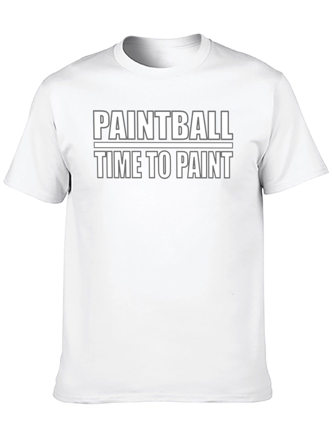 Paintball Time To Paint Graphic T-Shirt