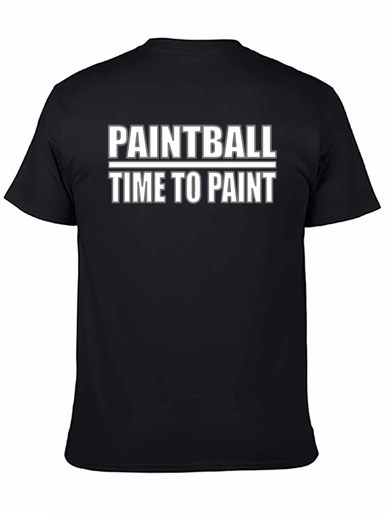 Paintball Time To Paint Graphic T-Shirt