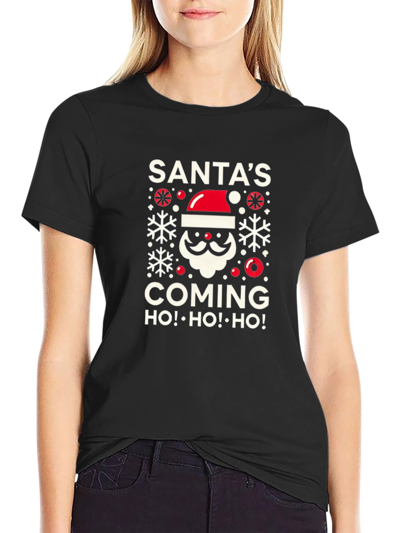 Santas Coming T-Shirt Holiday Festive