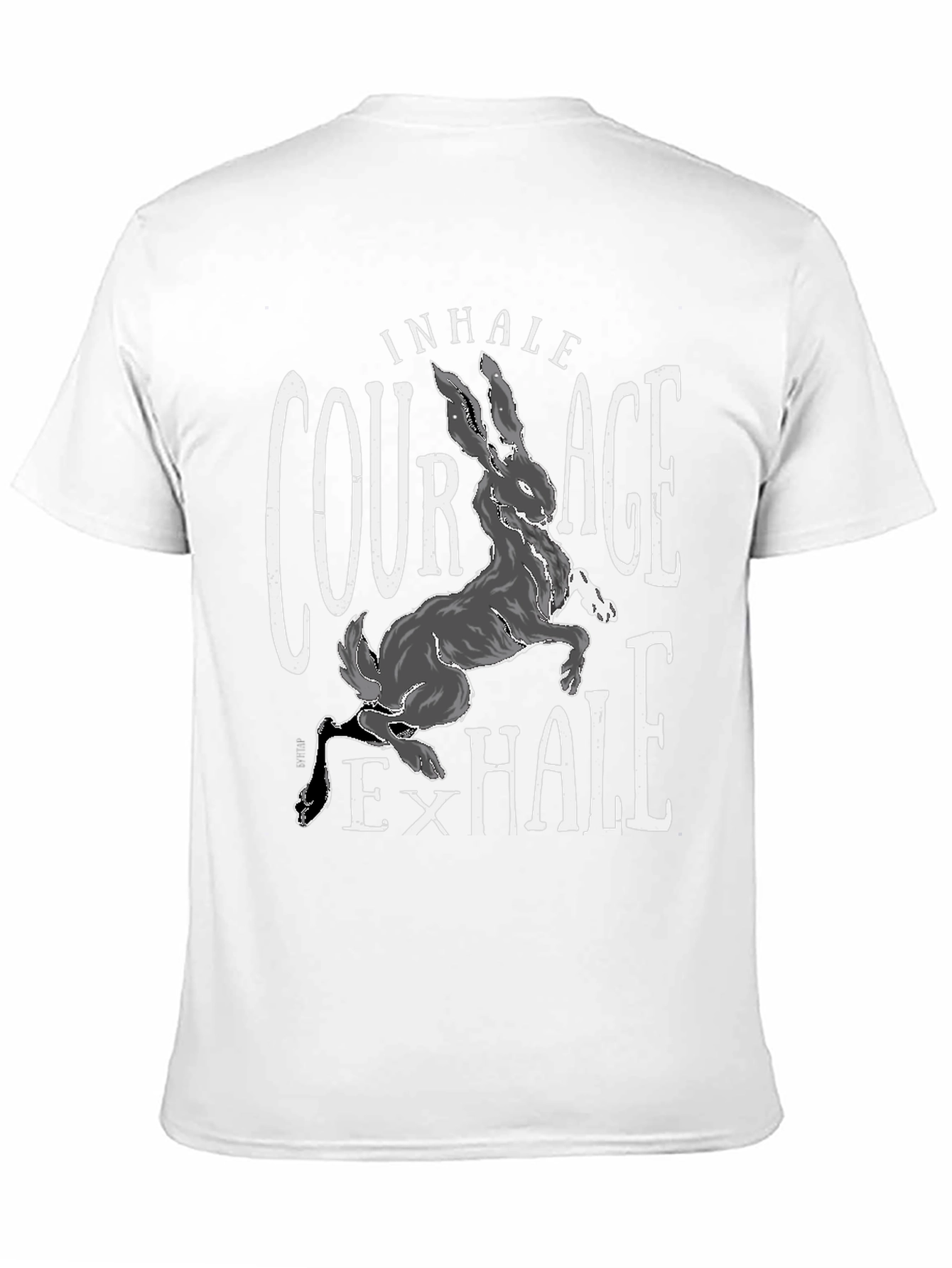 Courage Hare T-Shirt - Inhale Exhale
