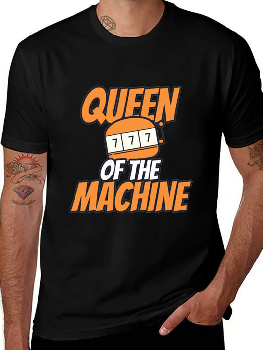 Queen of the Machine Black Graphic Tee