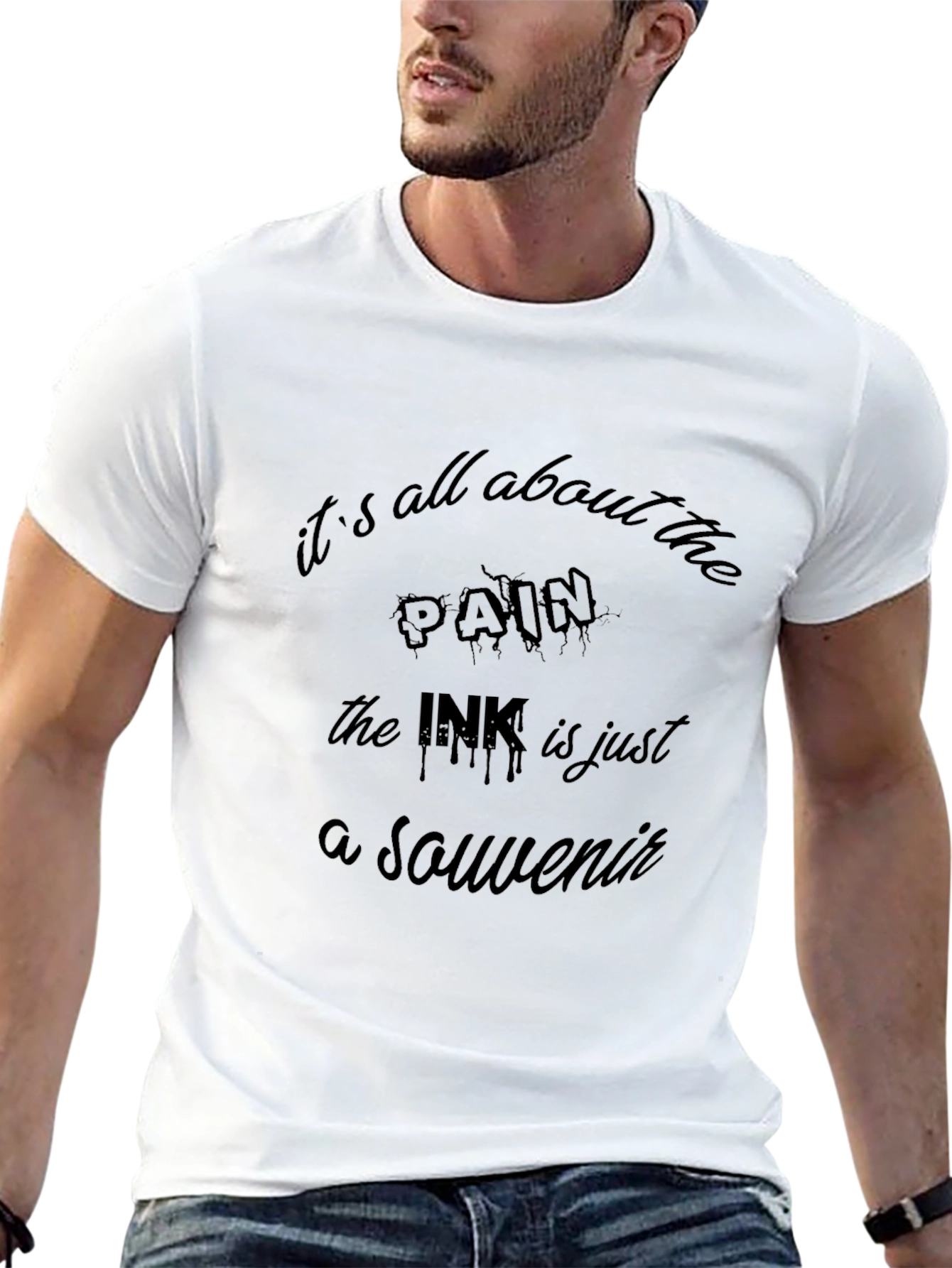 Its All About the Pain Tattoo T-Shirt