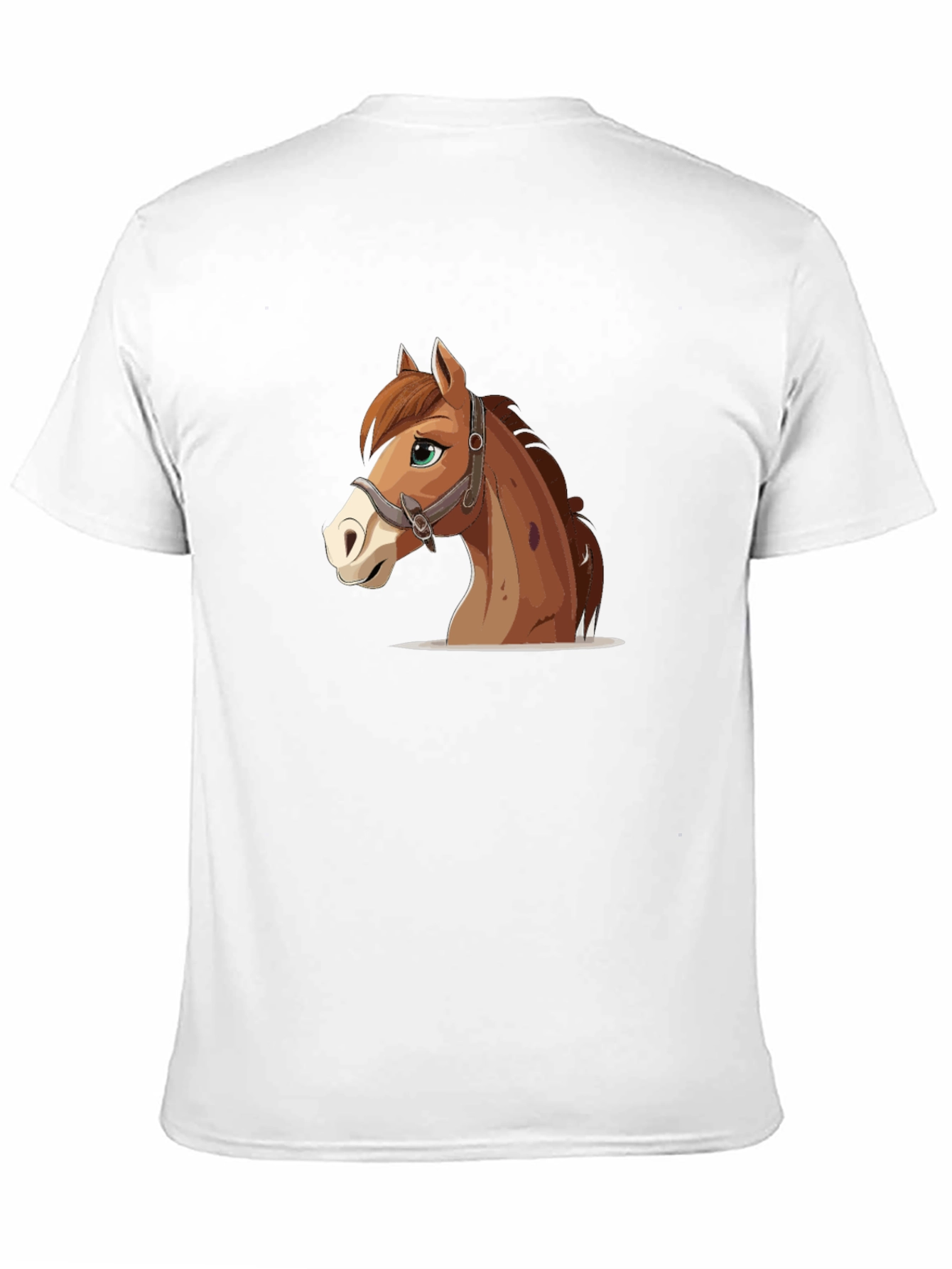 Horse Graphic Tee - Black Unisex T-Shirt