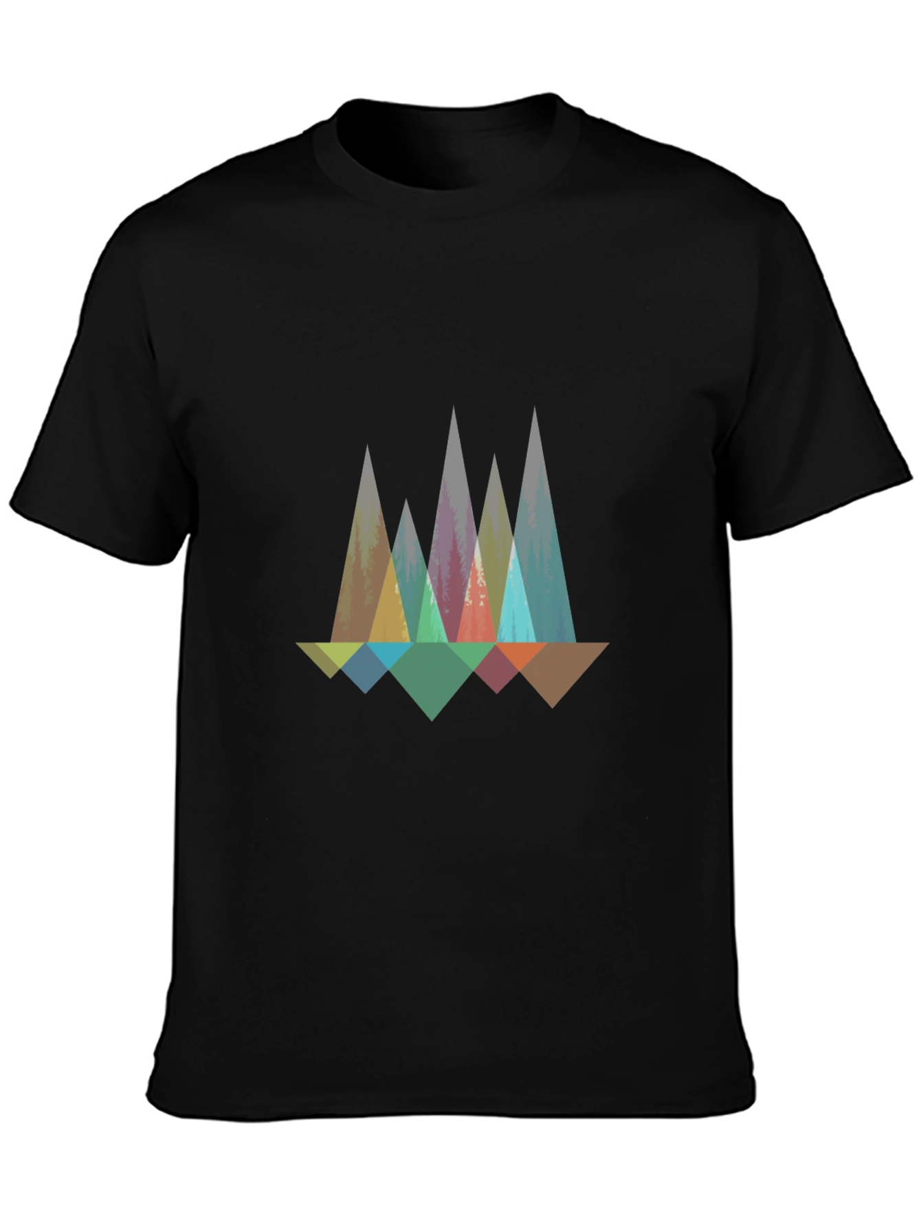 Geometric Mountain T-Shirt