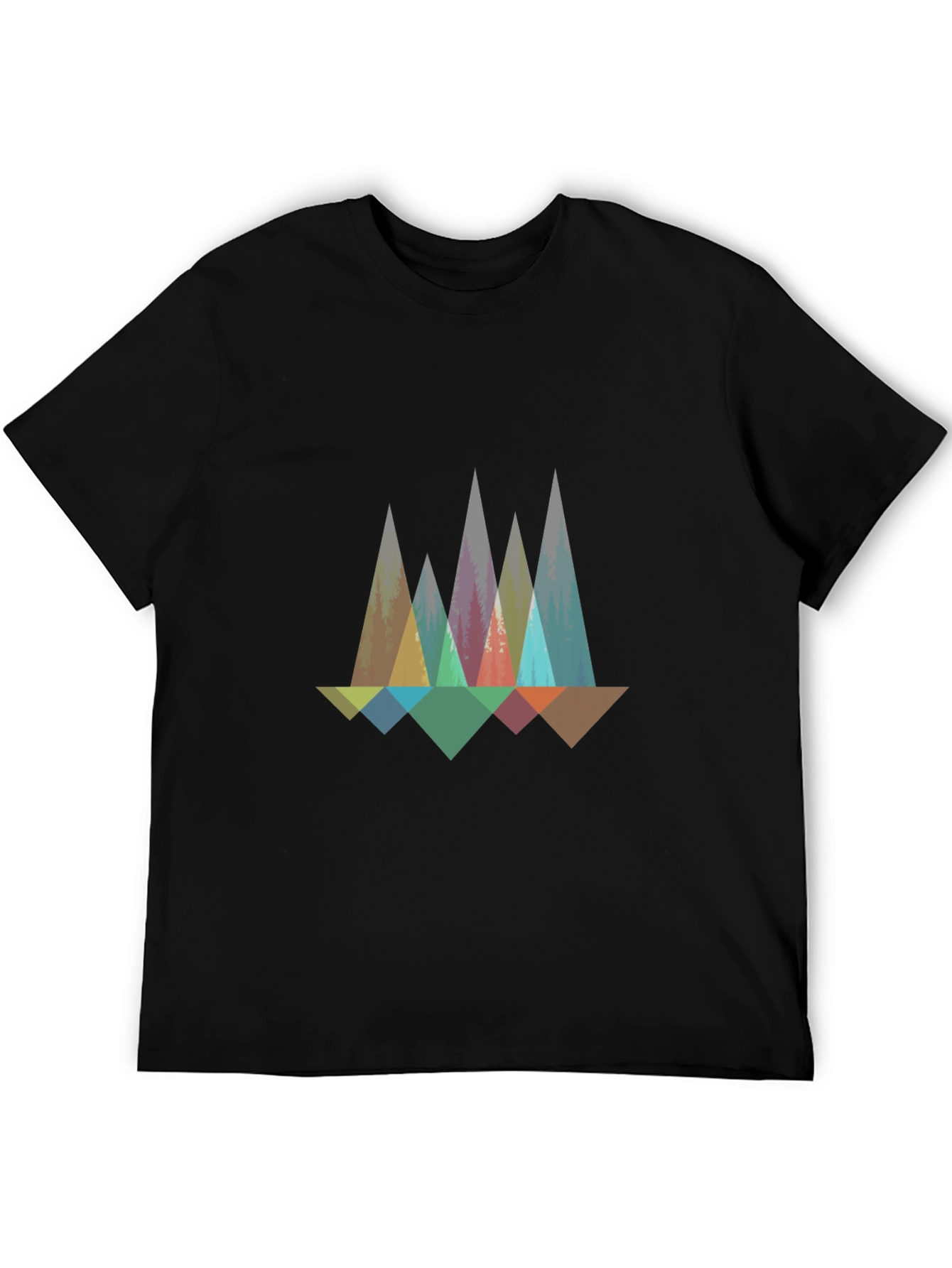 Geometric Mountain T-Shirt