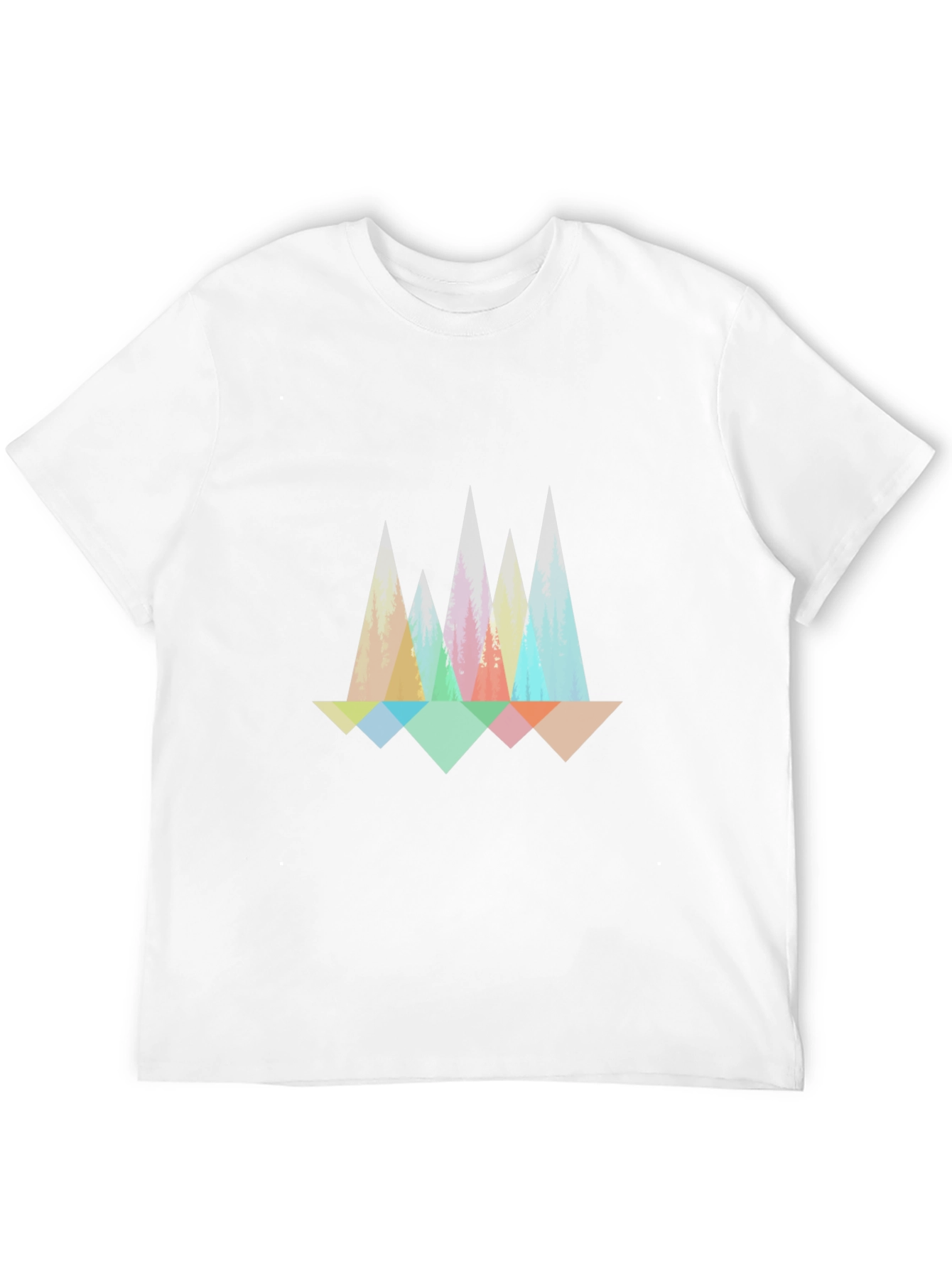 Geometric Mountain T-Shirt
