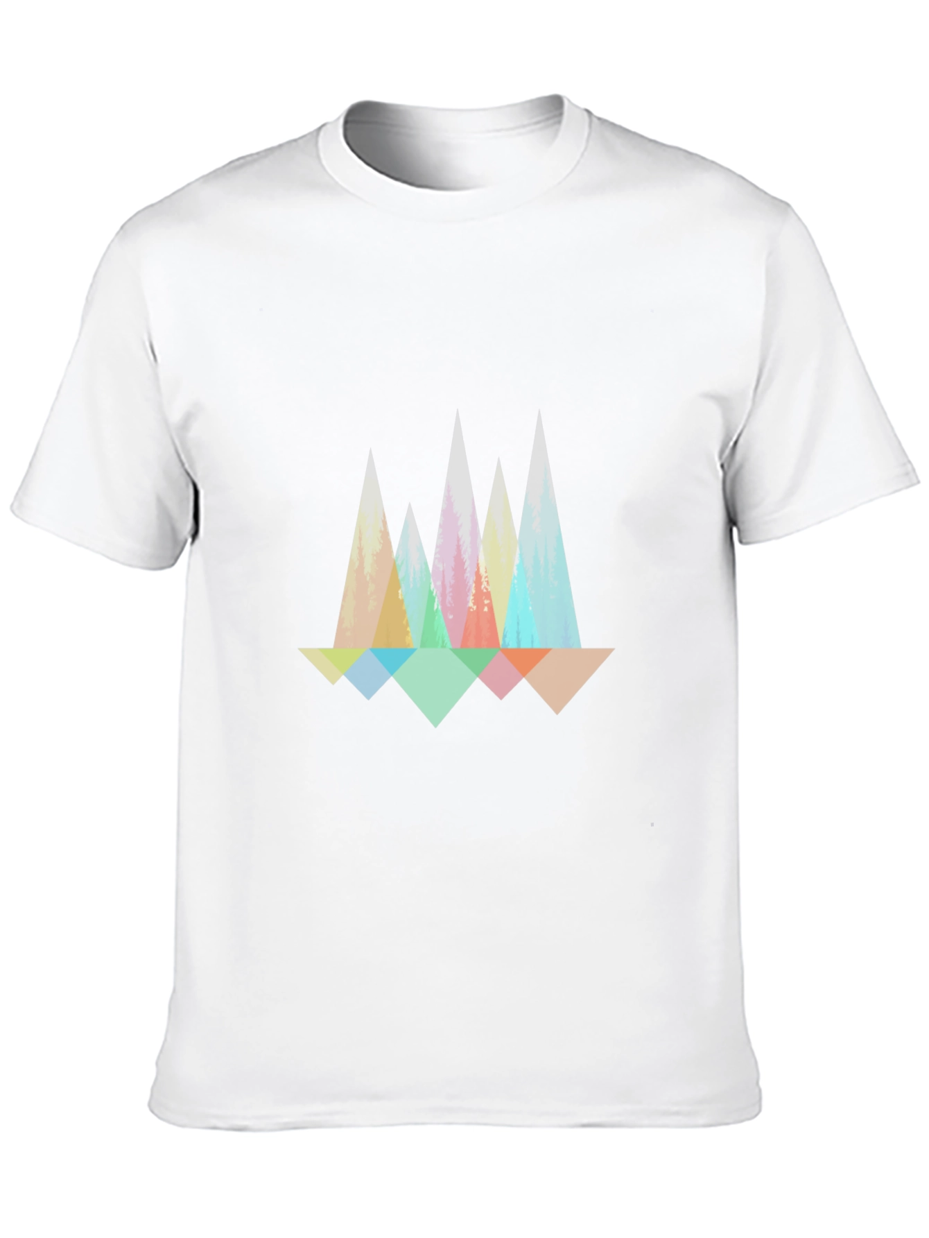 Geometric Mountain T-Shirt