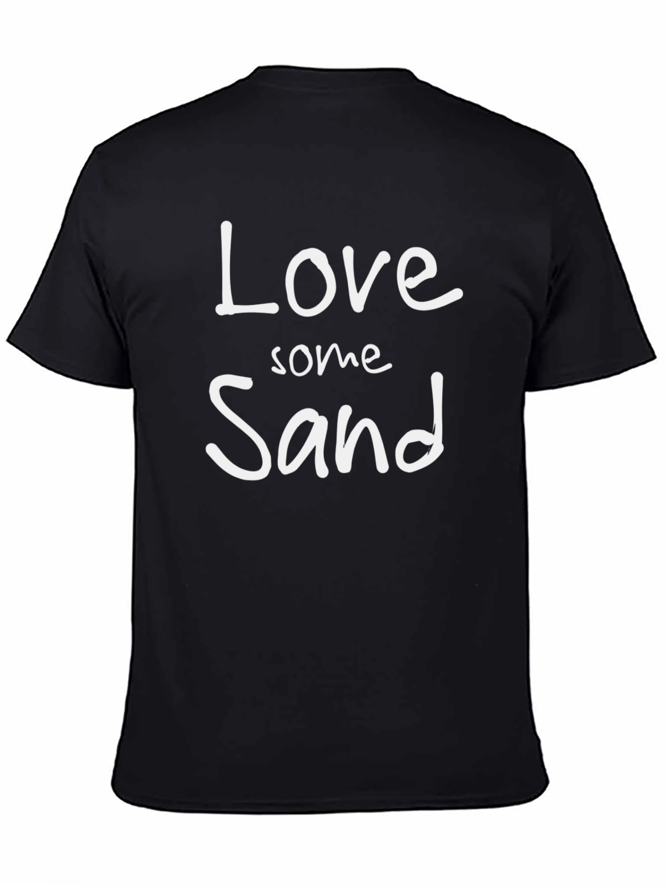 Love Some Sand Black T-Shirt