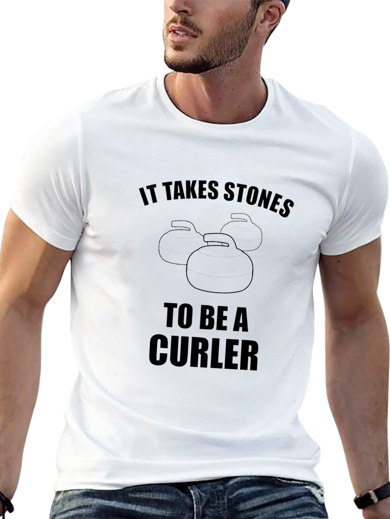 It Takes Stones To Be A Curler T-Shirt