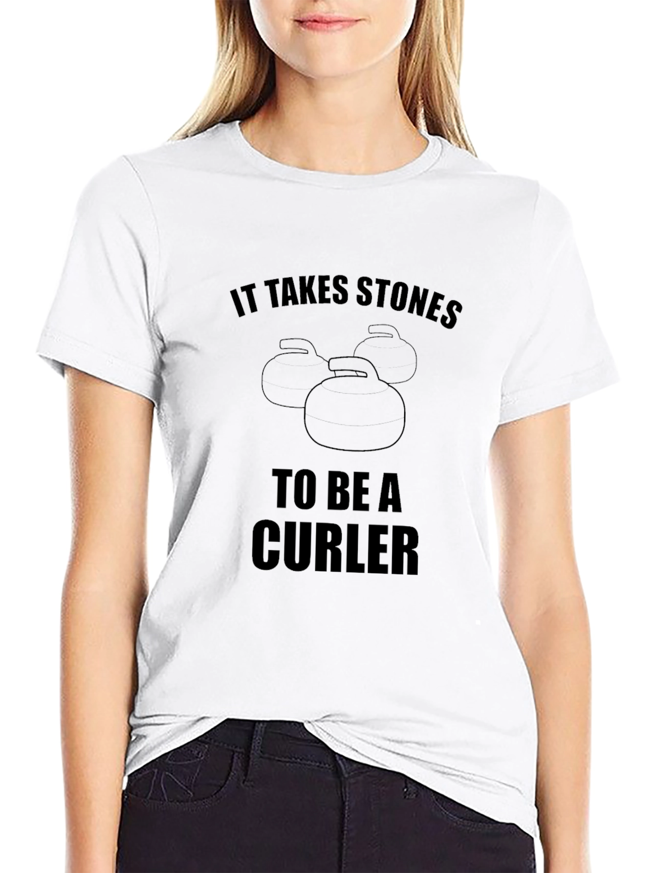 It Takes Stones To Be A Curler T-Shirt