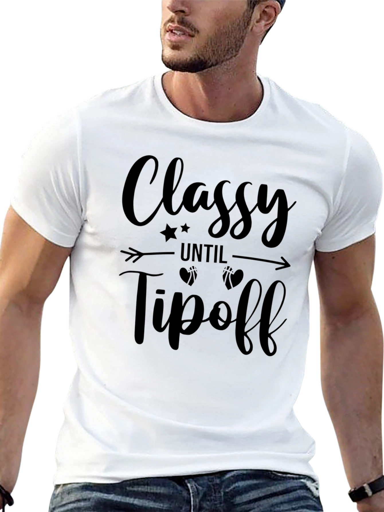 Classy Until Tipoff Graphic Tee