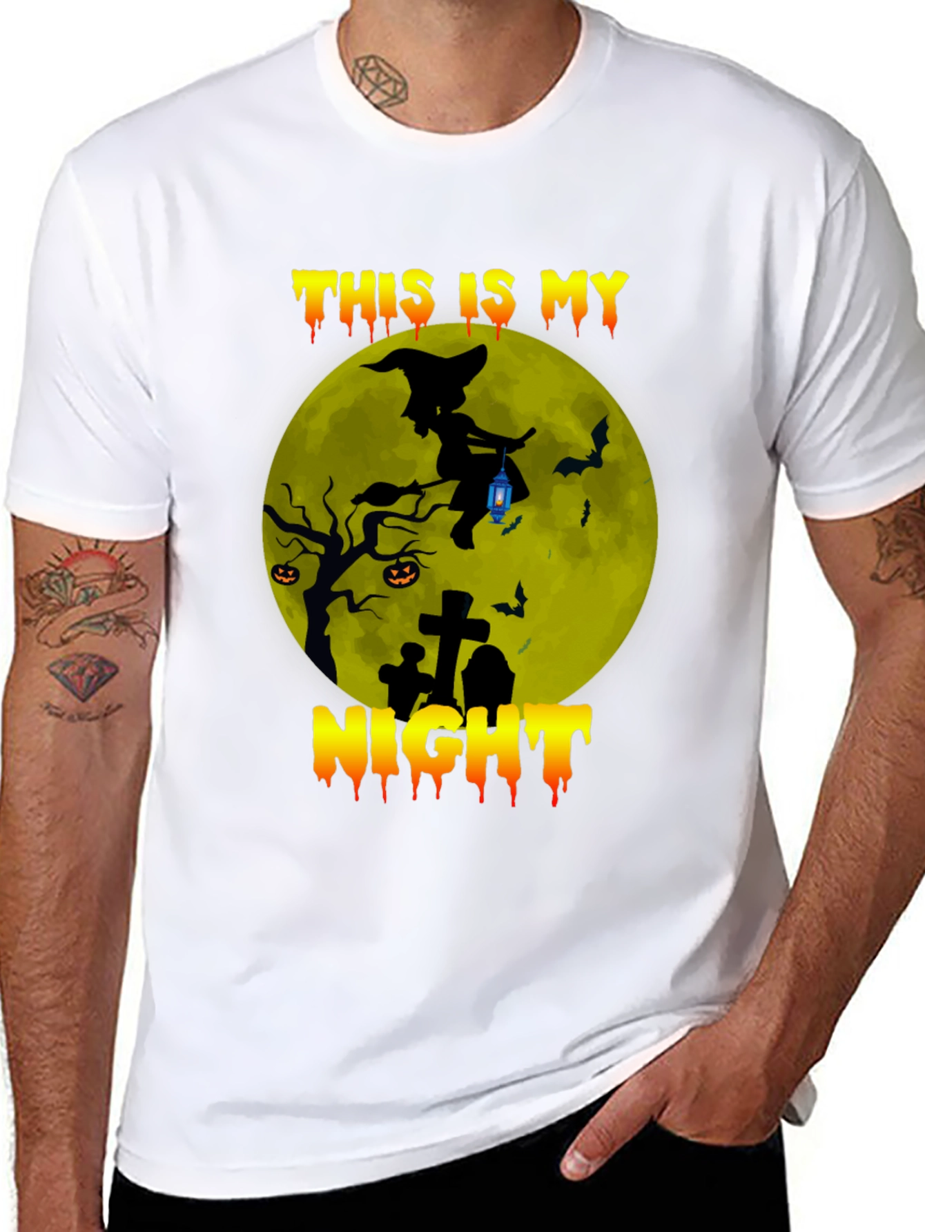 Halloween Witch Night T-Shirt