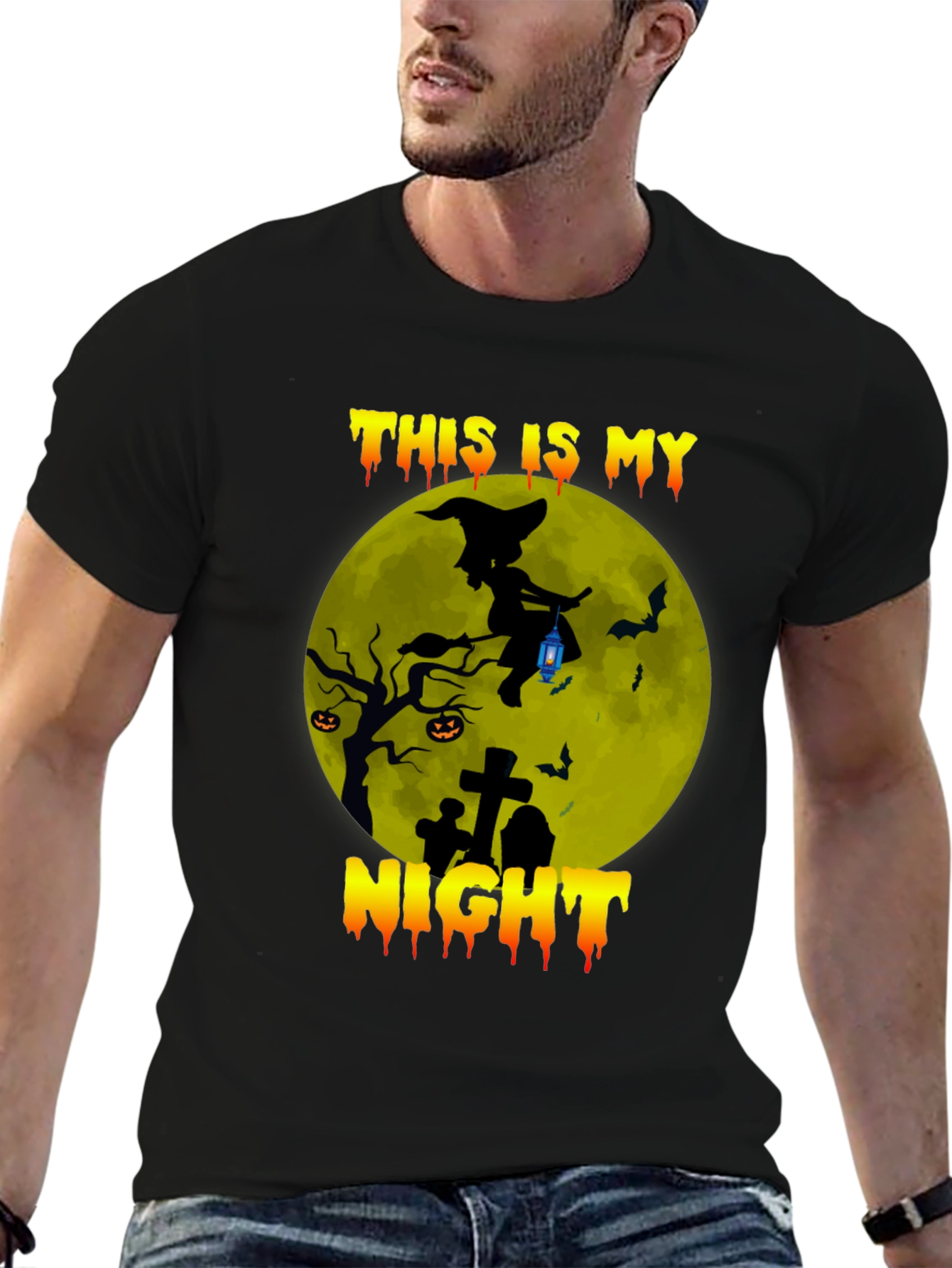 Halloween Witch Night T-Shirt