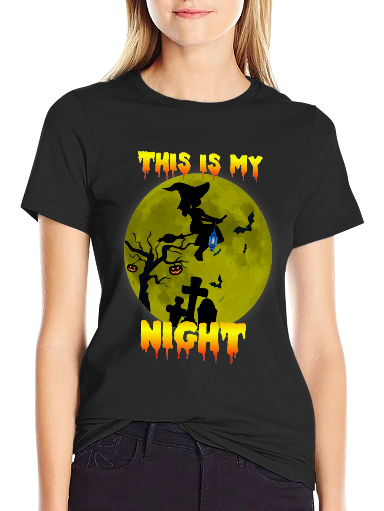 Halloween Witch Night T-Shirt